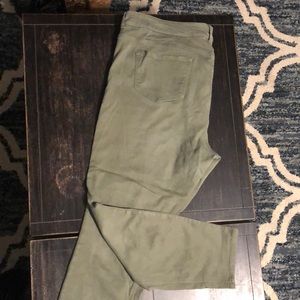 Green Maurice’s jeggings